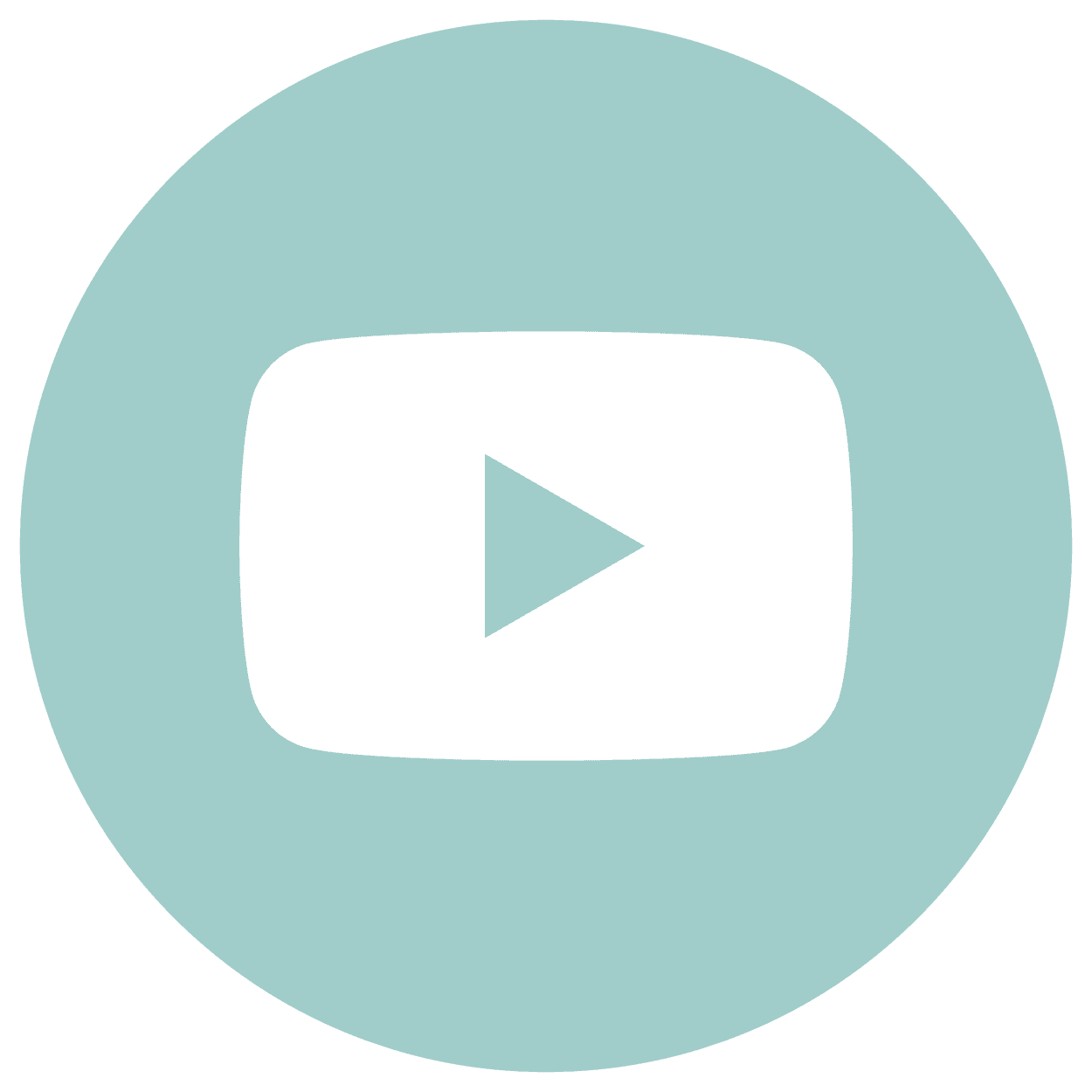 Blue Video Youtube Button