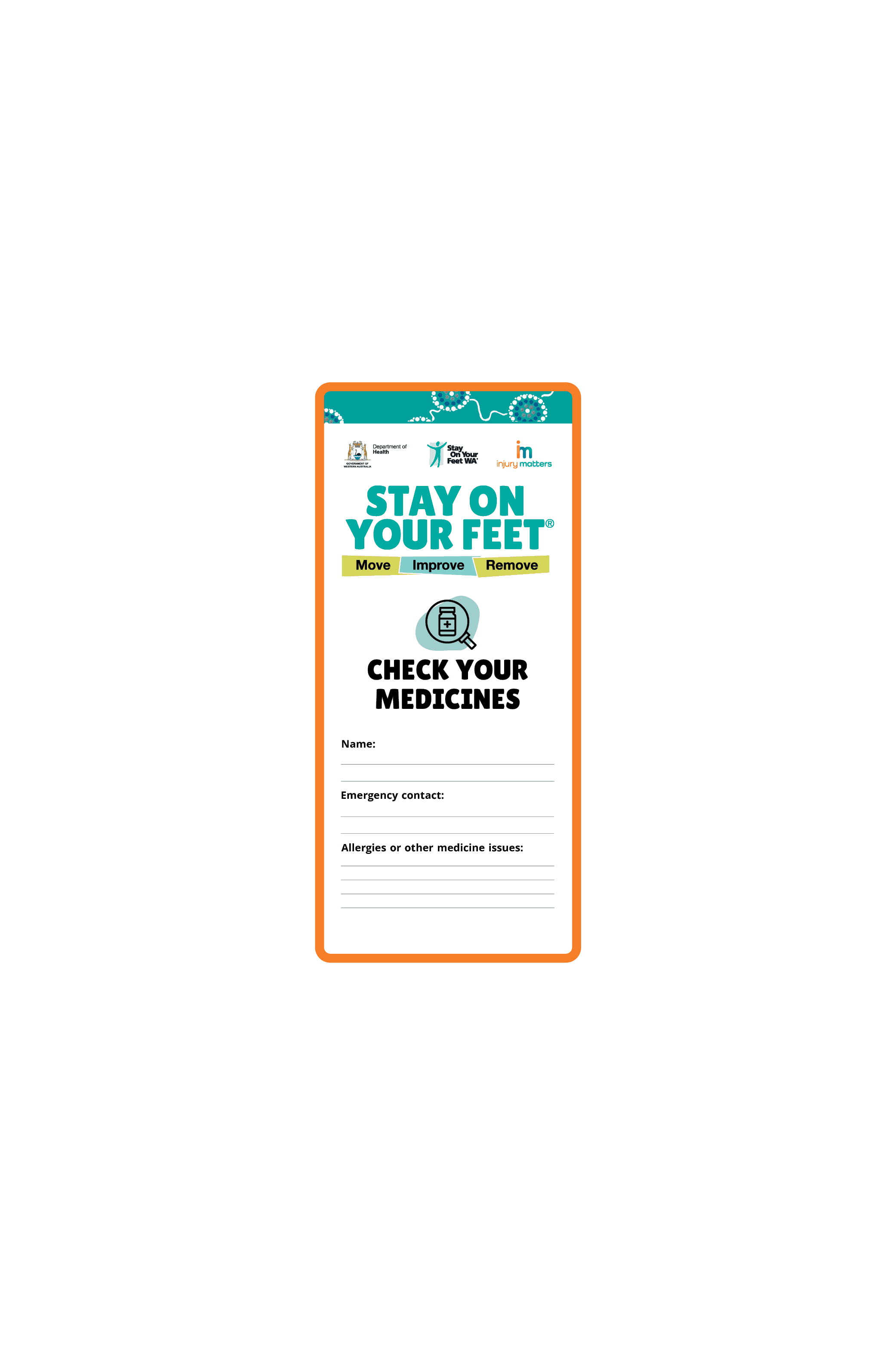 Check Your Medicines brochure
