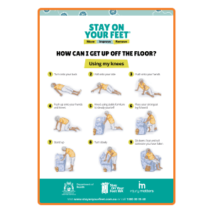 Get Up Off The Floor Arms and Knees