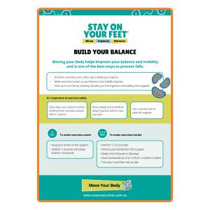 Build Your Balance flyer
